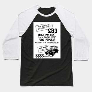 Vintage Ford Popular advert Baseball T-Shirt